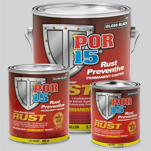 POR-15 40909: Stop Rust Kit Black